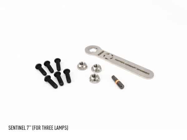 Lazer Anti-Theft Kit (for 3x Sentinel 7'') 1142-0S7-K