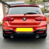 BMW F20/F21 1 SERIES LCI GLOSS BLACK DIFFUSER