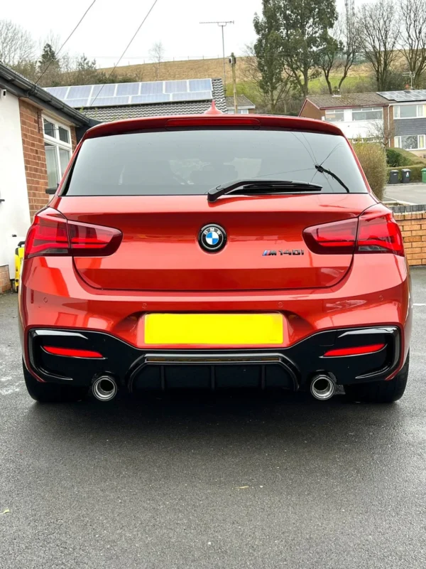 BMW F20/F21 1 SERIES LCI GLOSS BLACK DIFFUSER