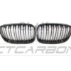 BMW F20 1 SERIES PRE-LCI DOUBLE SLAT BLACK GRILLES - BLAK BY CT CARBON