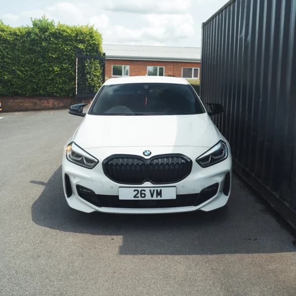 BMW F40 1 SERIES GLOSS BLACK SINGLE SLAT GRILLE - BLAK BY CT CARBON