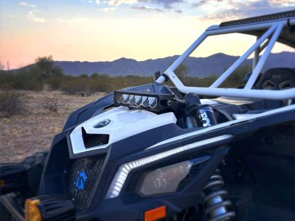 Lazer Can-Am Maverick X3 (2017+) - Shock Tower Light Bar Mount (for Carbon-6) VIFK-MAVX3-02K