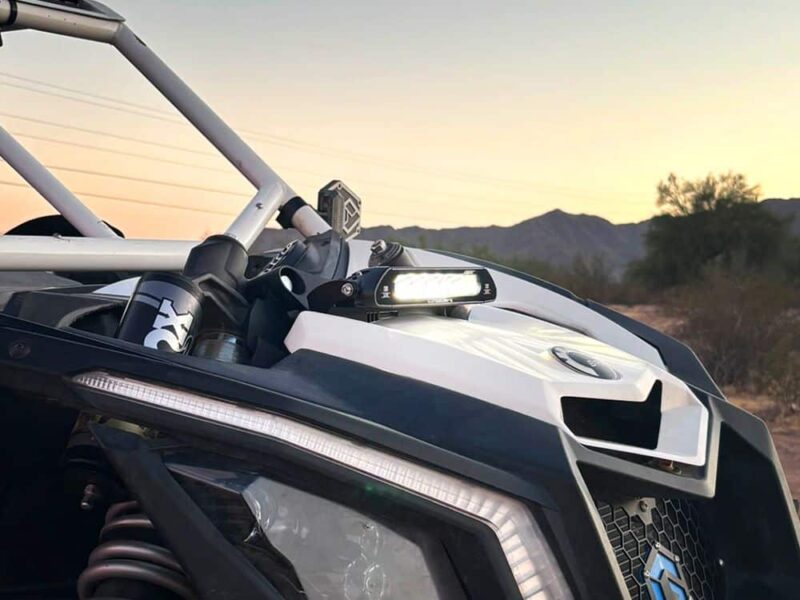 Lazer Can-Am Maverick X3 (2017+) - Shock Tower Light Bar Mount (for Linear-6) VIFK-MAVX3-01K - OPSHOLDERS Lazer Can-Am Maverick X3 (2017+) - Shock Tower Light Bar Mount (for Linear-6) VIFK-MAVX3-01K