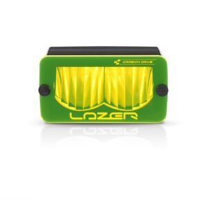 Lazer Amber Lens Cover (Carbon-2 Gen3) LC-YLW-00C2