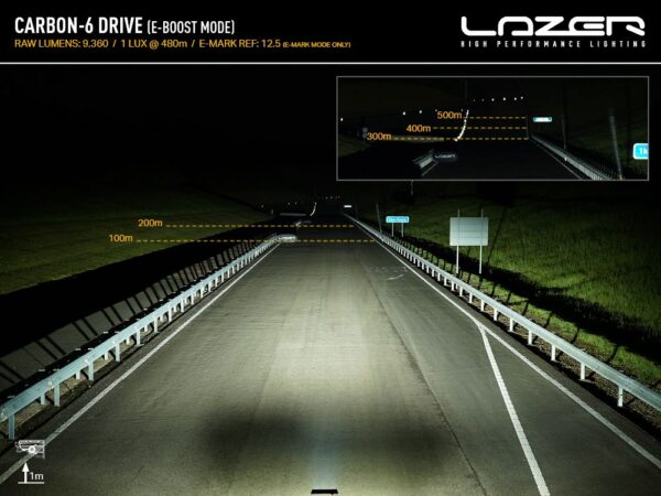 Lazer Carbon-6 DRIVE (Gen3) 00C6-DRIVE-G3