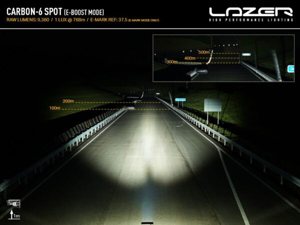 Lazer Carbon-6 SPOT (Gen3) 00C6-SPOT-G3