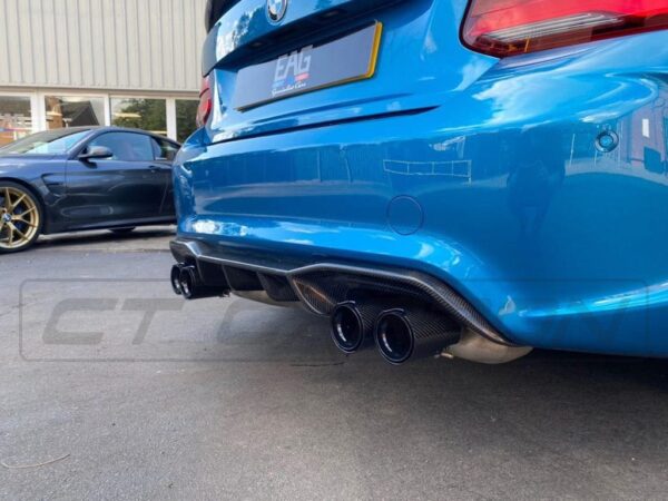 BMW M2 / M2C F87 CARBON FIBRE DIFFUSER - AK STYLE