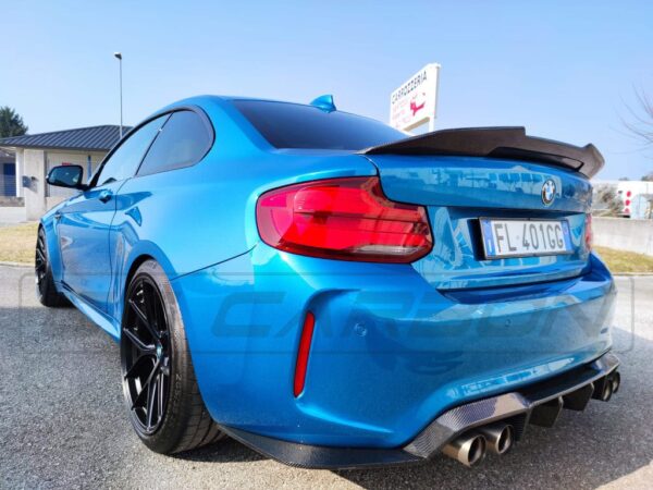 BMW M2 / M2C F87 CARBON FIBRE DIFFUSER - V STYLE