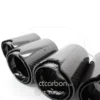 BMW CARBON EXHAUST TIPS 135i/140i/235i/240i/335i/340i/435i/440i - BLACK (SET OF 2)