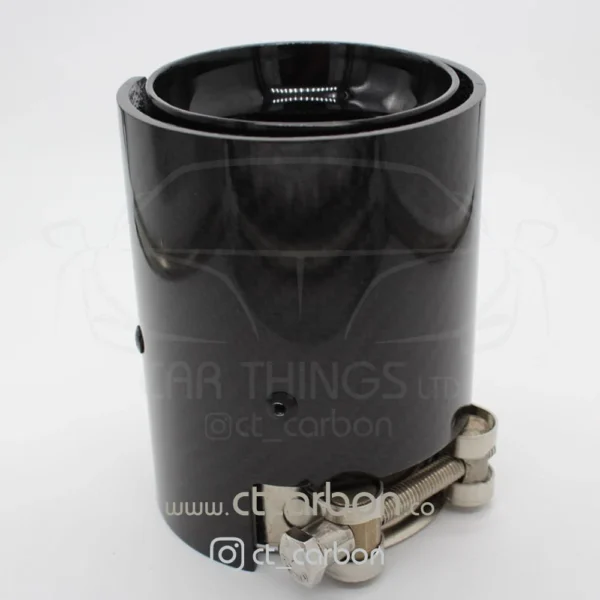 BMW CARBON EXHAUST TIPS 135i/140i/235i/240i/335i/340i/435i/440i - BLACK (SET OF 2)