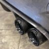 BMW CARBON EXHAUST TIPS 135i/140i/235i/240i/335i/340i/435i/440i - BLACK (SET OF 2)