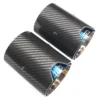 BMW CARBON EXHAUST TIPS 135i/140i/235i/240i/335i/340i/435i/440i - BURNT ENDS(SET OF 2)