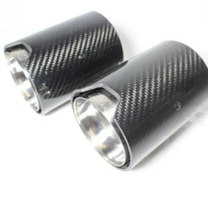 BMW CARBON EXHAUST TIPS 135i/140i/235i/240i/335i/340i/435i/440i - CHROME (SET OF 2)