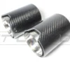 BMW CARBON EXHAUST TIPS 135i/140i/235i/240i/335i/340i/435i/440i - CHROME (SET OF 2)