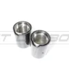 BMW CARBON EXHAUST TIPS 135i/140i/235i/240i/335i/340i/435i/440i - CHROME (SET OF 2)