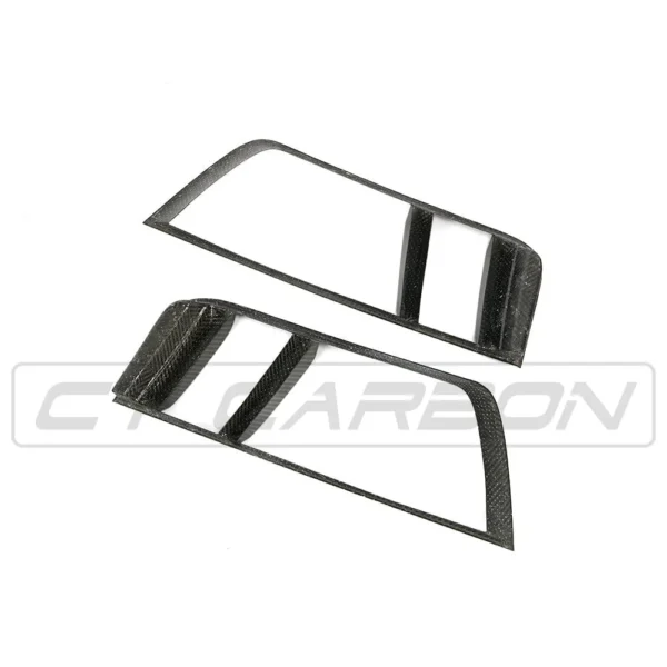 AUDI R8 V10 GEN 2 CARBON FIBRE REAR SIDE GRILLES