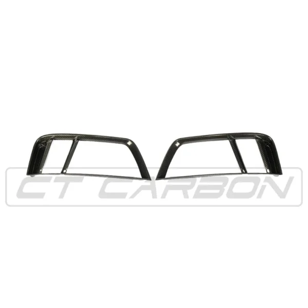 AUDI R8 V10 GEN 2 CARBON FIBRE REAR SIDE GRILLES