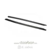 AUDI R8 V10 GEN 2 CARBON FIBRE SIDE SKIRTS - CT CARBON