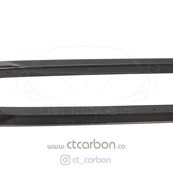 AUDI R8 V10 GEN 2 CARBON FIBRE SIDE SKIRTS - CT CARBON