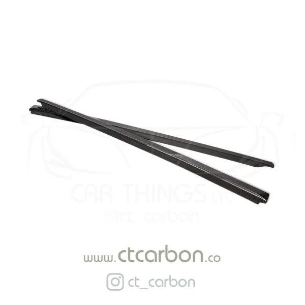 AUDI R8 V10 GEN 2 CARBON FIBRE SIDE SKIRTS - CT CARBON