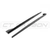 BMW 1 SERIES F40 CARBON FIBRE SIDE SKIRTS - CT DESIGN