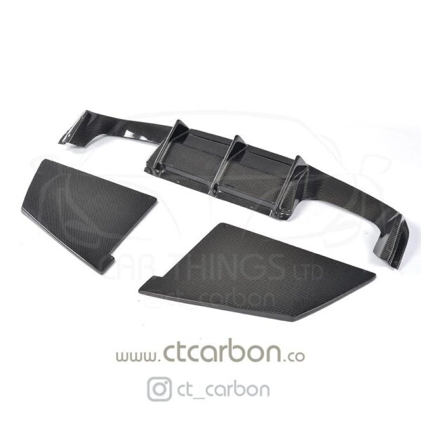 BMW M2/M2C F87 CARBON FIBRE DIFFUSER - MT STYLE