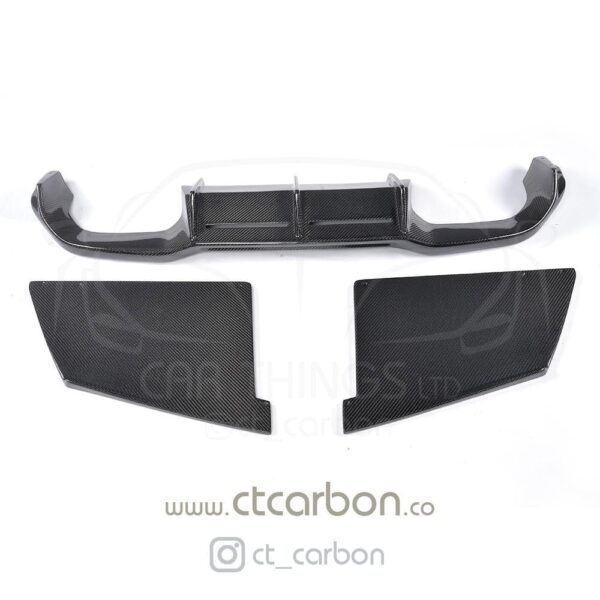 BMW M2/M2C F87 CARBON FIBRE DIFFUSER - MT STYLE