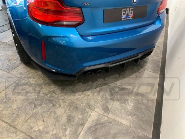 BMW M2/M2C F87 CARBON FIBRE DIFFUSER - MT STYLE