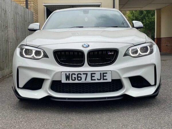 BMW M2/M2C F87 CARBON FIBRE MIDDLE SPLITTER - SK STYLE