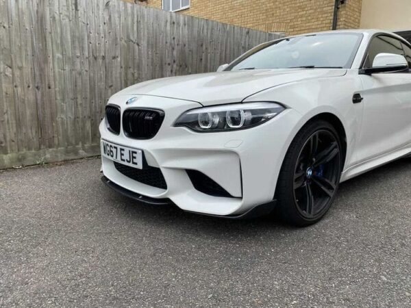 BMW M2/M2C F87 CARBON FIBRE MIDDLE SPLITTER - SK STYLE