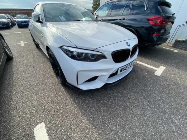 BMW M2/M2C F87 CARBON FIBRE MIDDLE SPLITTER - SK STYLE