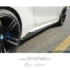 BMW M2/M2C F87 CARBON FIBRE SIDE SKIRTS - MT STYLE