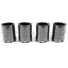 BMW M2/M3/M4/M5 F10/F80/F82/F83/F87 CARBON FIBRE EXHAUST TIPS - BLACK X4