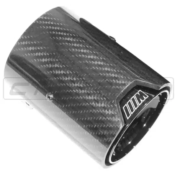 BMW M2/M3/M4/M5 F10/F80/F82/F83/F87 CARBON FIBRE EXHAUST TIPS - BLACK X4