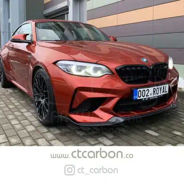 BMW M2C F87 CARBON FIBRE SPLITTER - CS STYLE