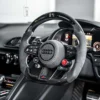 AUDI R8/TT CUSTOM CARBON FIBRE STEERING WHEEL