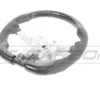 BMW FXX CARBON FIBRE / ALCANTARA FLAT BOTTOM STEERING WHEEL