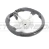 BMW FXX CARBON FIBRE / ALCANTARA FLAT BOTTOM STEERING WHEEL