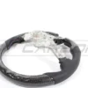 BMW FXX CARBON FIBRE / LEATHER FLAT BOTTOM STEERING WHEEL