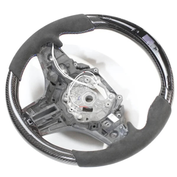 BMW GXX CARBON FIBRE / ALCANTARA LED STEERING WHEEL