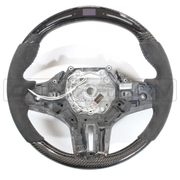 BMW GXX CARBON FIBRE / ALCANTARA LED STEERING WHEEL