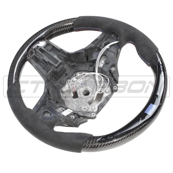 BMW GXX CARBON FIBRE / ALCANTARA LED STEERING WHEEL