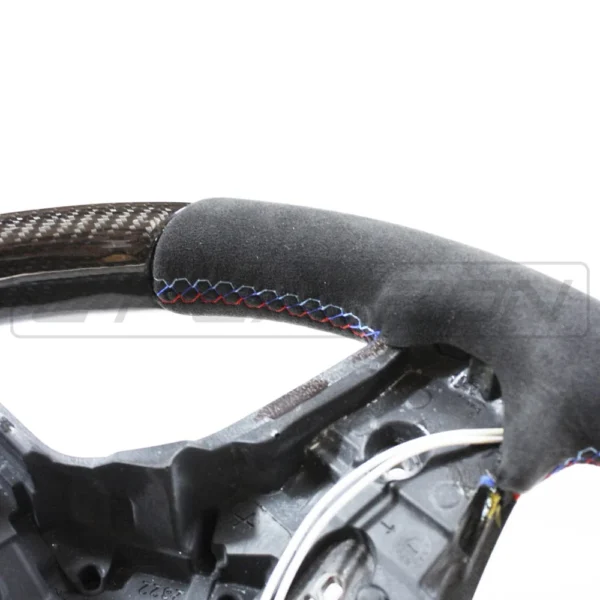 BMW GXX CARBON FIBRE / ALCANTARA LED STEERING WHEEL