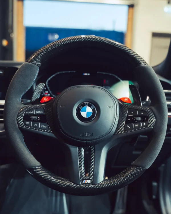 BMW GXX CARBON FIBRE / ALCANTARA STEERING WHEEL