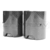 BMW F40/F44 135i & 235i CARBON FIBRE EXHAUST TIPS - BLACK (SET OF 2)