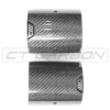 BMW F40/F44 135i & 235i CARBON FIBRE EXHAUST TIPS - BLACK (SET OF 2)