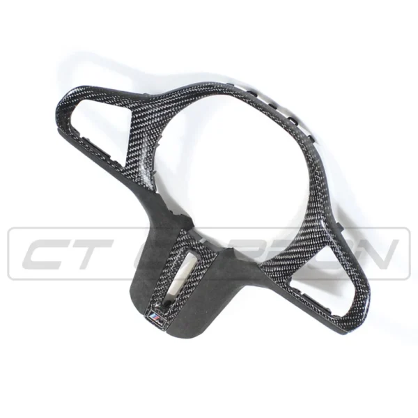 BMW GXX M CAR CARBON FIBRE STEERING WHEEL TRIM