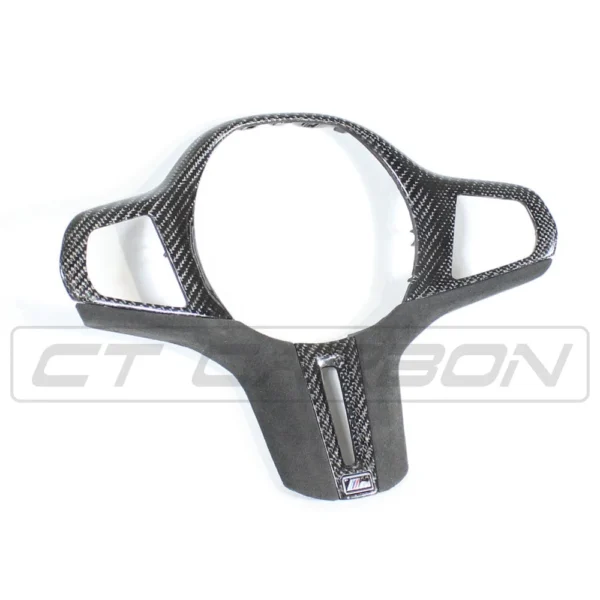 BMW GXX M CAR CARBON FIBRE STEERING WHEEL TRIM