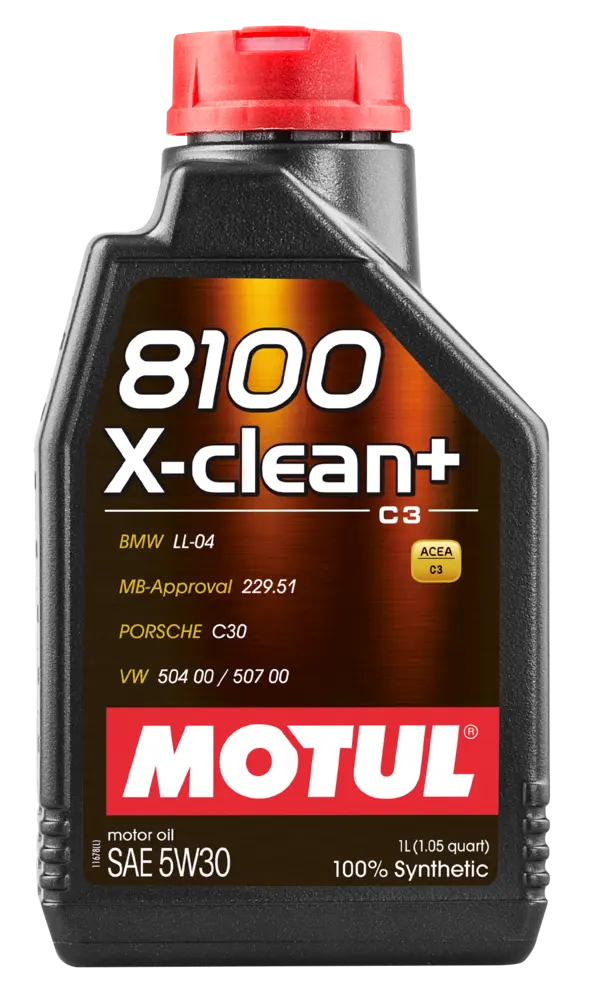 Motul 8100 X-CLEAN+ 5W-30 1L Engine oil