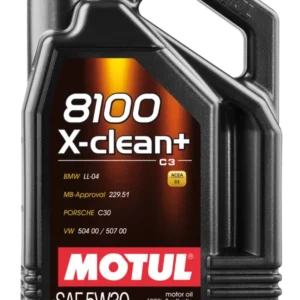 Motul 8100 X-CLEAN+ 5W-30 5L Engine oil